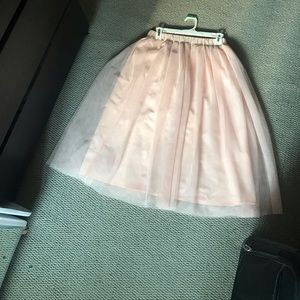 Pink tutu skirt